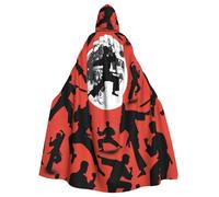 Martial-Artists Adult Witch Hooded Cape, Halloween Costume Hooded Cloak