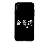 Martial Arts Aikido Kanji Writing Chinese Characters Case for iPhone XS Max