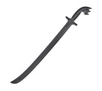 Martial Arts Black Polypropylene Plastic Arab Saif Training sword