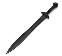 Martial Arts Black Polypropylene Plastic "Gladius" Training sword - V2