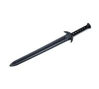 Martial Arts Black Polypropylene Plastic Medieval Training Sword - V2