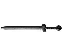 Martial Arts Black Polypropylene Plastic Roman Gladiator Training sword