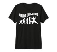 Martial-Arts chigong meditations Thai-chi Evolution Qigong Premium T-Shirt
