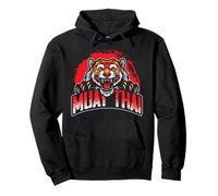 Martial Arts Combat Tiger Men Boys Kids Muay Thai Pullover Hoodie