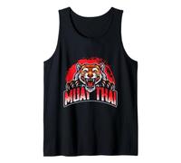 Martial Arts Combat Tiger Men Boys Kids Muay Thai Tank Top