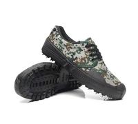 Martial Arts Competition and Training Shoes, Specialized Martial Arts Practice Shoes for Children, Morning Tai Chi Shoes, Men's Leather Taekwondo Shoes., Jungle Green, 5.5