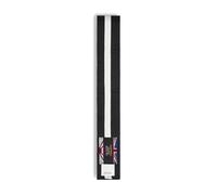 Martial Arts Cotton Coloured Belt With White Stripe Grading Belt - (Karate, Judo Taekwondo) (Black Belt With White Stripe, 220cm)