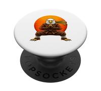Martial Arts Eagle - Karate MMA Fighter Training Graphic PopSockets Adhesive PopGrip