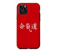 Martial Arts Fighting Aikido Kanji Signs Characters Writing Case for iPhone 11 Pro
