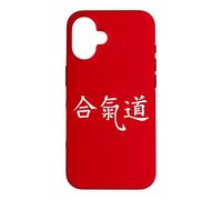 Martial Arts Fighting Aikido Kanji Signs Characters Writing Case for iPhone 16