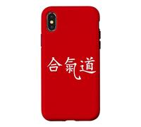 Martial Arts Fighting Aikido Kanji Signs Characters Writing Case for iPhone X/XS