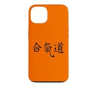 Martial Arts Fighting Aikido Sign Symbol Characters Writing Case for iPhone 13