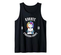 Martial Arts Karate Unicorn Kyokushin Karate Japan Tank Top