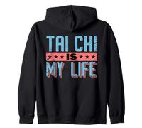 Martial Arts Meditation Relaxation Zen Tai Chi Zip Hoodie