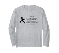 Martial Arts Never Accept Defeat Long Sleeve T-Shirt