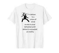 Martial Arts Never Accept Defeat T-Shirt