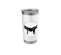 Martial Arts Second Degree Black Belt Stainless Steel Insulated Tumbler