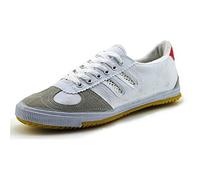 Martial Arts Shoes, Non-Slip Tai-Chi Shoes Canvas Wing Chun Shoes for Unisex,White,43