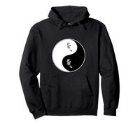 Martial Arts Taiji Qi Gong Yoga Yin Yang Tao Symbol and Chi Pullover Hoodie