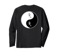 Martial Arts Taiji Yin Yang Taoism Qi Gong Character Chi Long Sleeve T-Shirt