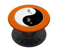 Martial Arts Taiji Yin Yang Taoism Qi Gong Character Chi PopSockets Adhesive PopGrip