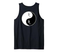 Martial Arts Taiji Yin Yang Taoism Qi Gong Character Chi Tank Top
