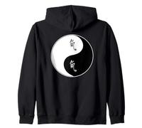 Martial Arts Taiji Yin Yang Taoism Qi Gong Character Chi Zip Hoodie