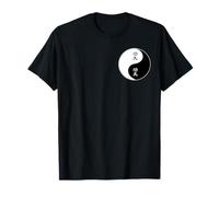 Martial Arts Taiji Yin Yang Taoism Symbol Character Kung Fu T-Shirt