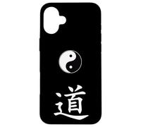 Martial arts taoism yin yang sign symbol for tao dao the way Case for iPhone 16 Plus