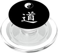 Martial arts taoism yin yang sign symbol for tao dao the way PopSockets PopGrip for MagSafe