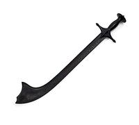 Martial Arts Theatrical Stage Cosplay props Movies Films Stunt Equipment - Black Polypropylene Nepalese Kora Sword