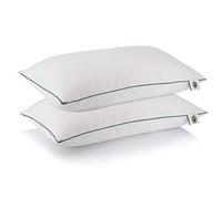 Martian Dreams Ultra Soft Microfibre Hotel Pillows 2 Pack - Standard Size (50x75cm) Martian Made White Super King
