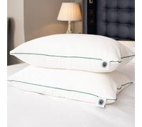 Martian Dreams Ultra Soft Microfibre Hotel Pillows 2 Pack - Standard Size (50x75cm) Martian Made White Super King