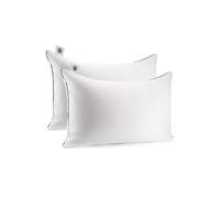 Martian Dreams Ultra Soft Microfibre Hotel Pillows 2 Pack - Standard Size (50x75cm) Martian Made White Single