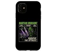 Martian Invasion Alien Movie Poster Vintage Halloween Case for iPhone 11