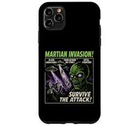 Martian Invasion Alien Movie Poster Vintage Halloween Case for iPhone 11 Pro Max