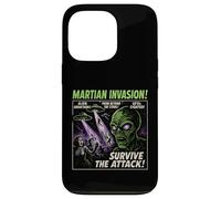 Martian Invasion Alien Movie Poster Vintage Halloween Case for iPhone 13 Pro