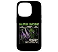 Martian Invasion Alien Movie Poster Vintage Halloween Case for iPhone 14 Pro