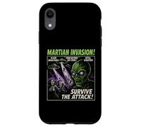 Martian Invasion Alien Movie Poster Vintage Halloween Case for iPhone XR