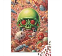 Martian_Menagerie_ Puzzles for Adults,1000 Piece Jigsaw Puzzles for Adults, Paper Puzzle Fun Decompressing Game 1000pcs (38x26cm)