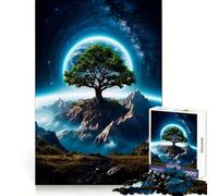 Martian Tree Adults 1000 Piece Jigsaw Puzzle Brain Think Bright Detail Real Challenge Room Accent (38x26cm)