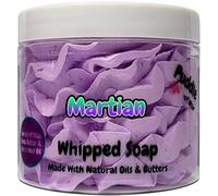 Martian Whipped Soap Body Wash - 150g - Natural Oils and Butters - Perfume Scent - Vegan Friendly - Puddle of Wax - Made in the UK