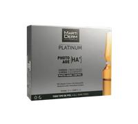 Martiderm Platinum Photo Age Ha+ Ampoules Facial Treatment 10 Units Silver