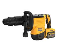 Martillo Demoledor sin escobillas XR FLEXVOLT 54V 10kg 19.4J SDS max® AVC con 2 baterías 54V/18V Li-Ion 9Ah y Mala
