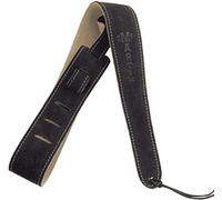 Martin 18A0017 Guitar Strap 2.5" Suede w/ Stitching Brown