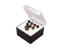 Martin 18APP17 Bridge Pins Set of 8 Plain Ebony