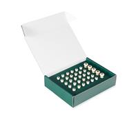Martin 18APPBULK0027 Bone Bridge with Black Pin Set