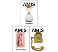 Martin Amis Collection 3 Books Set (Time's Arrow, The Rachel Papers, Money)