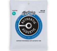 Martin Authentic Acoustic Guitar StringsSilk & Steel Custom MA130