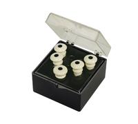 MARTIN Bridge Pins - Acoustic Bass Set - White/Black Dot (18APPBI)